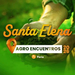 Afiche oficial de Agro Encuentros Santa Elena 2026
