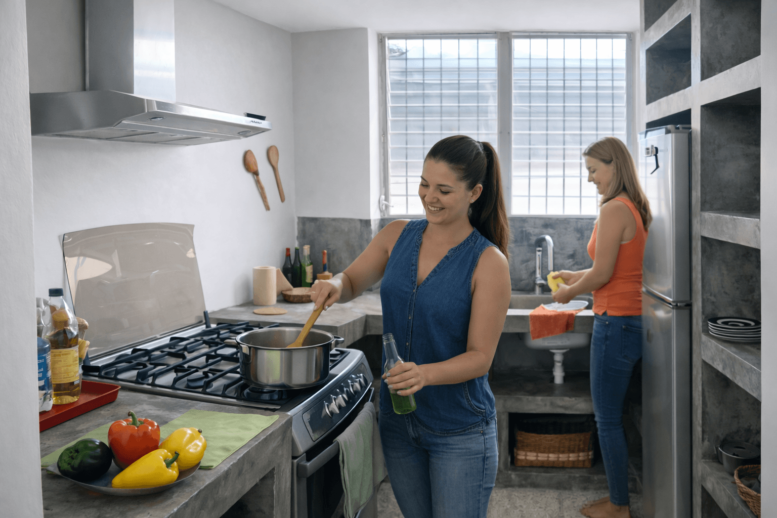Cocina equipada