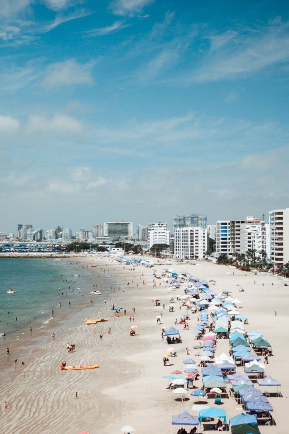 Playa de Chipipe en Salinas