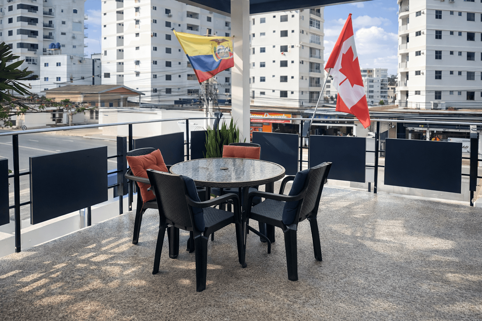 Terraza exterior