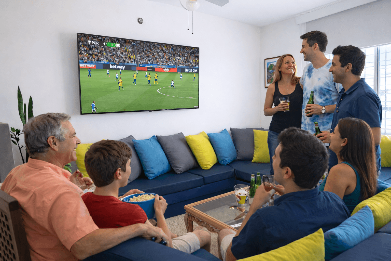 Sala para compartir